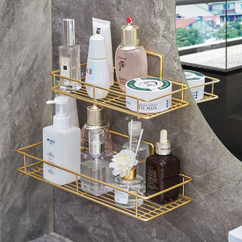 Ράφι αποθήκευσης τοίχου μπάνιου (Σίδηρος, φορτίο 8 κιλών, 1 επίπεδο, σκανδιναβικό στυλ, φινίρισμα με ψεκασμό)