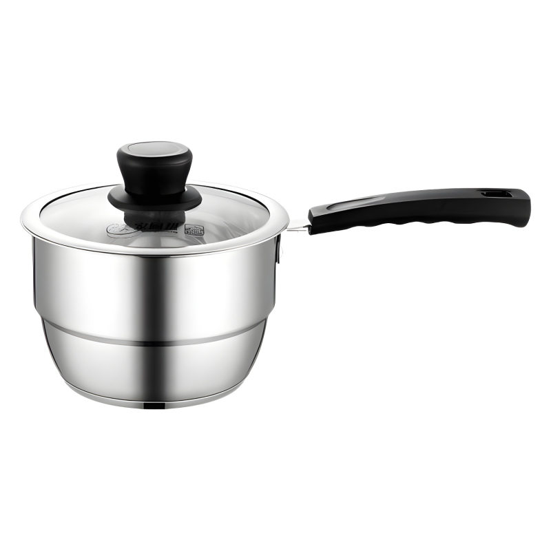 Πολυλειτουργική κατσαρόλα από ανοξείδωτο χάλυβα 304, διπλό πάτο, μεταλλικό καπάκι, κατάλληλη για όλες τις εστίες