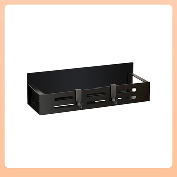 Επιτοίχιος μαγνητικός κάδος μπαχαρικών και οργανωτής πλευρικού ψυγείου, 1-επίπεδος, χωρίς οπές, εγκατάσταση με γάντζο, πολυχρηστική αποθήκευση για κουζίνα, υπνοδωμάτιο και μπάνιο