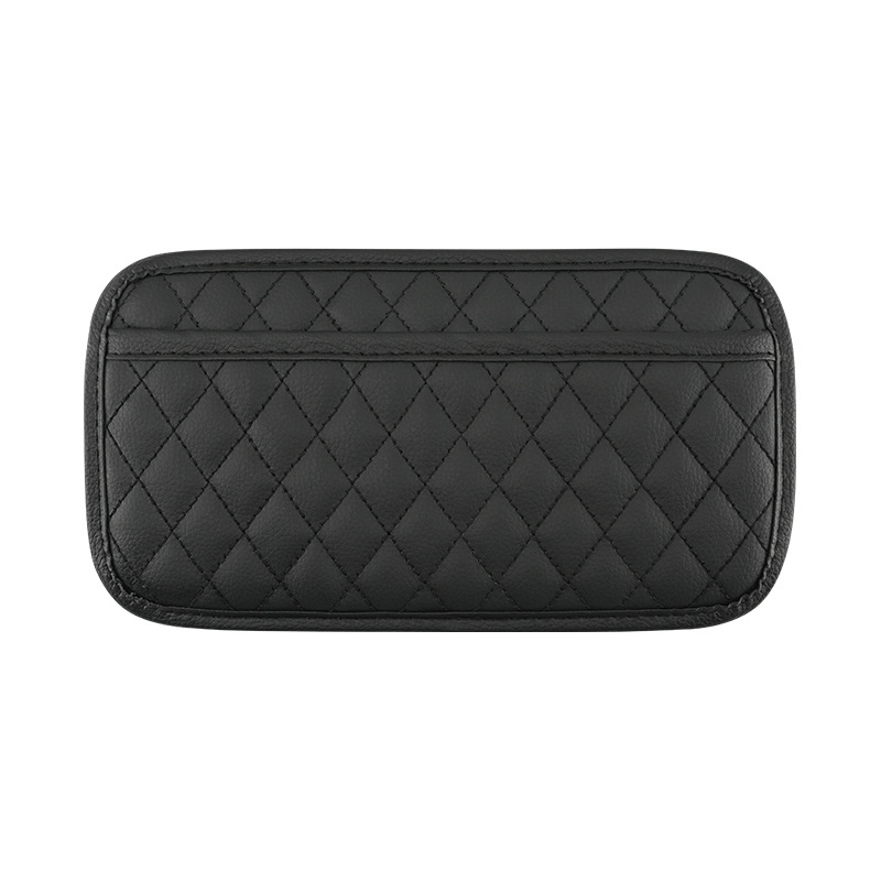 Bőr autóülés hátsó tároló táska — Testreszabható, függőleges rögzítés, logónyomtatás elérhető