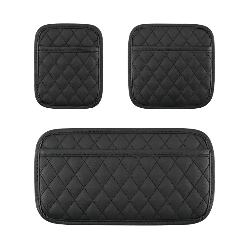 Bőr autóülés hátsó tároló táska — Testreszabható, függőleges rögzítés, logónyomtatás elérhető