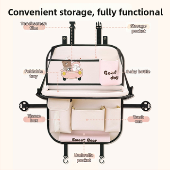 Τσάντα αποθήκευσης πίσω από το κάθισμα αυτοκινήτου - δερμάτινη, αδιάβροχη, προσαρμόσιμη, παγκόσμια συμβατότητα, εκτύπωση λογότυπου