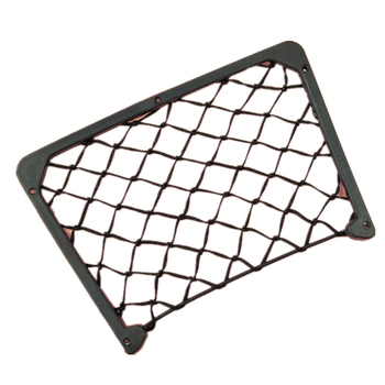 Τσέπη αποθήκευσης δικτυωτού τύπου για το πίσω κάθισμα αυτοκινήτου — ανθεκτικό πλαίσιο από PP και νάιλον πλέγμα; μοντέλο: Τσέπη δικτύου καθίσματος; εγκατάσταση: διπλής όψεως ταινία ή βίδες με αυτοτρύπανο; μάρκα: Jun Ultimatum