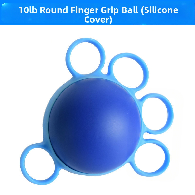 Μπαλάκι λαβής δακτύλων για ευλυγισία και αποκατάσταση, εξάρτημα εκγύμνασης χεριών με ελαστικό PU, αντίσταση 20 lb, κατάλληλο για ηλικιωμένους και παιδιά