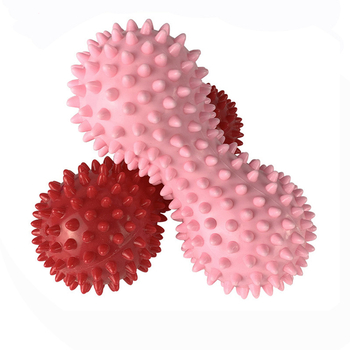 PVC μασάζ μπάλα σε σχήμα φιστικιού για αποκατάσταση και ανακούφιση πόνου στη fascia, πέλτος, ώμος και αυχένας; φουσκώνει, 85 g, παραμετροποίηση επεξεργασίας