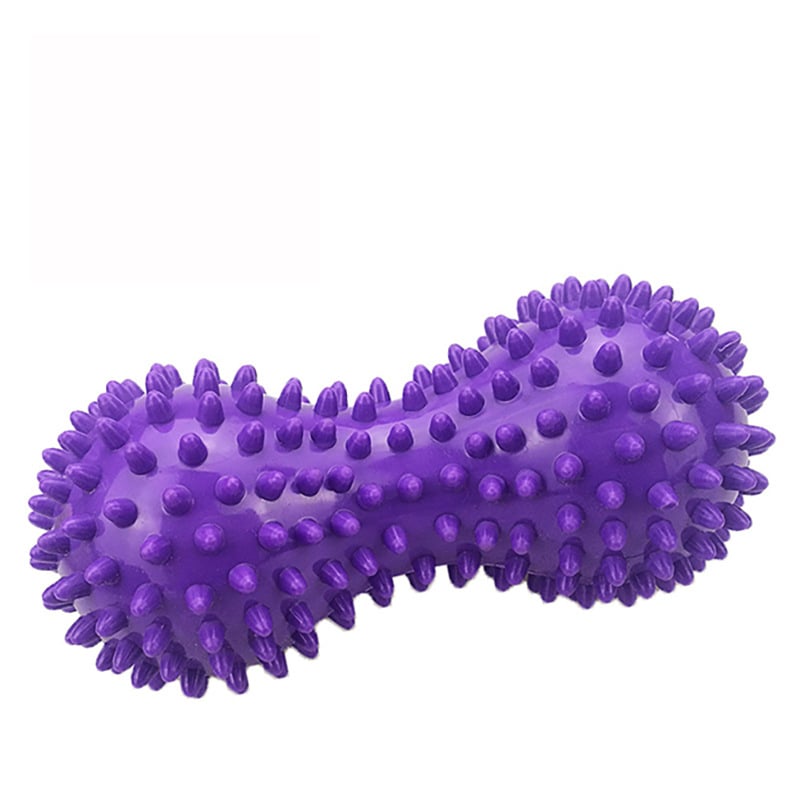 PVC masāžas bumba arahidforma fasciālai atslābināšanai un rehabilitācijai; piepūšama, 85 g, pielāgota apstrāde