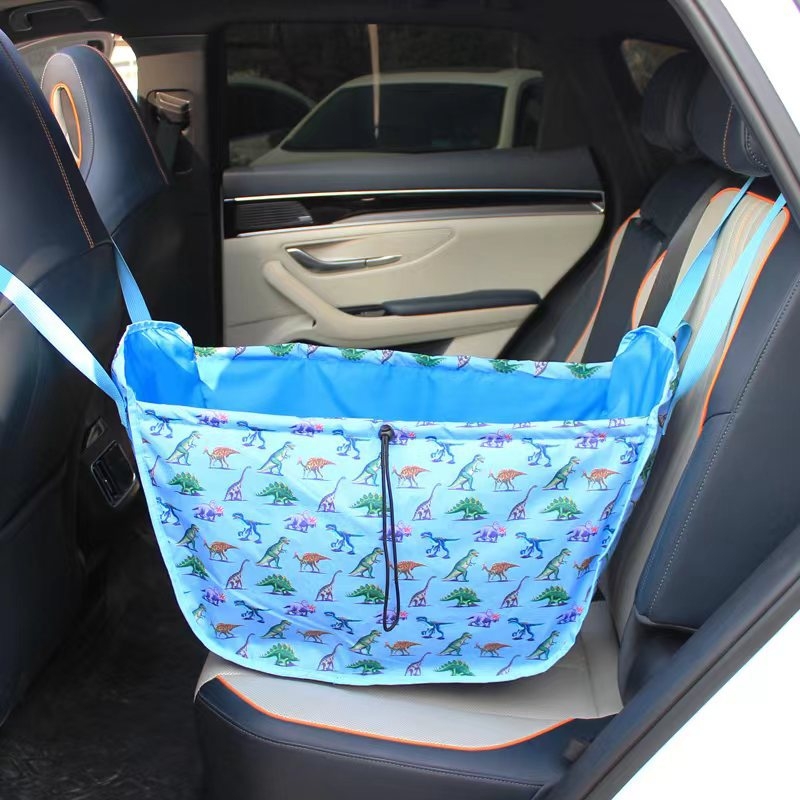 Τσάντα αποθήκευσης στην πλάτη του καθίσματος αυτοκινήτου, πολυλειτουργικός οργανωτής πίσω καθίσματος, μεγάλη χωρητικότητα, από ύφασμα Oxford, με λαβή