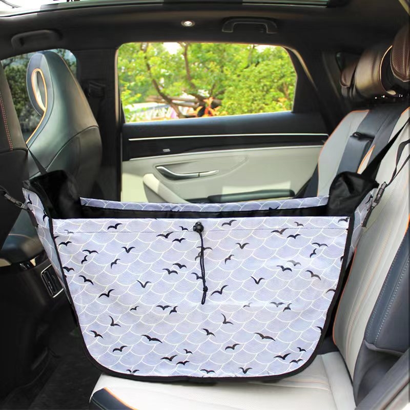 Τσάντα αποθήκευσης στην πλάτη του καθίσματος αυτοκινήτου, πολυλειτουργικός οργανωτής πίσω καθίσματος, μεγάλη χωρητικότητα, από ύφασμα Oxford, με λαβή