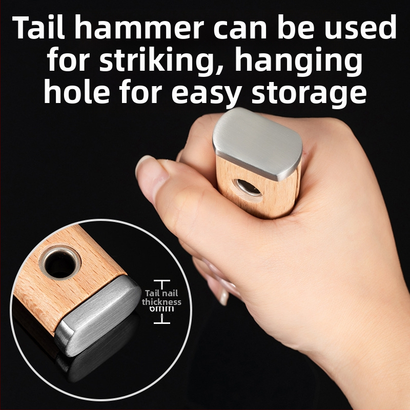 Шпакловъчен нож, японски стил, дебел лез от неръждаема стомана, дръжка от бук, тип плосък нож, за домашно декориране и почистване на пода