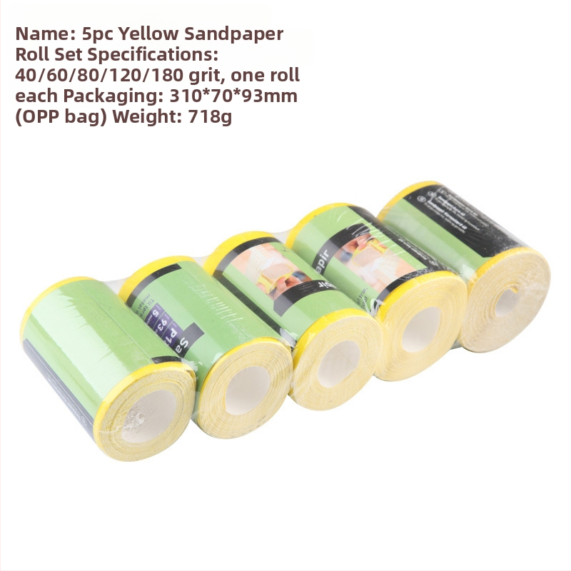 Pingrong flokēta smilšu papīra ruļļa ar samta aizmuguri — koksnei, plastmasai, elektronikai, aparatūrai, nerūsējošajam tēraudam un īpašiem metāliem; bez pielāgošanas