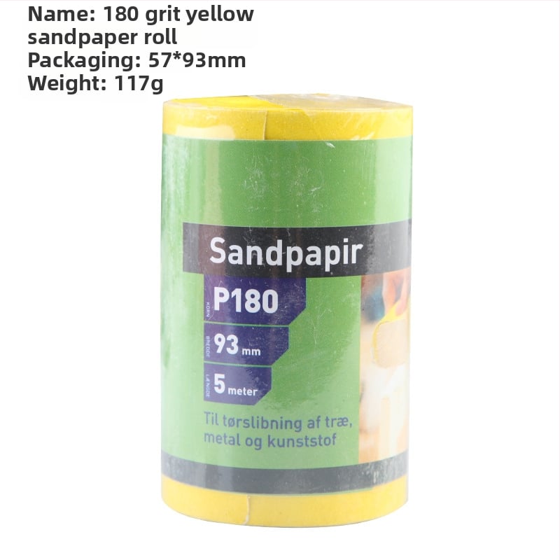 Pingrong flokēta smilšu papīra ruļļa ar samta aizmuguri — koksnei, plastmasai, elektronikai, aparatūrai, nerūsējošajam tēraudam un īpašiem metāliem; bez pielāgošanas