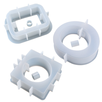 Καλούπι σιλικόνης για εποξική ρητίνη – ακανόνιστο σχήμα βάζας με μοτίβο κλαδιού, DIY κρυσταλλική ρητίνη, μοντέρνος μινιμαλισμός