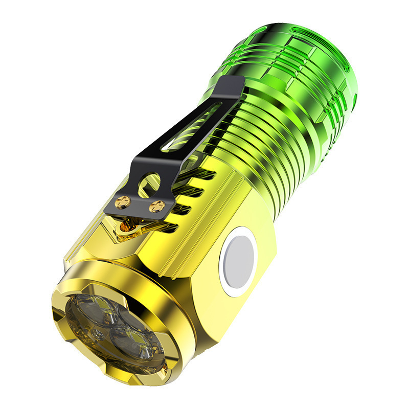 Three-eyed Monster lanterna – ručni pogon, 2000mAh, 3.7V, LED + žarulja, trajanje rada 2 sata, domet 100–200 m