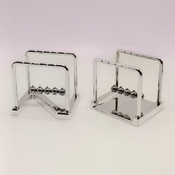 Διακοσμητικό Μπάλα Νεύτωνα, Πλαστικό, Ηλεκτροεπίχρυση Επιφάνεια, Σύγχρονος Μινιμαλιστικός Σχεδιασμός, Συσκευασία σε Χαρτόνι