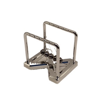 Διακοσμητικό Μπάλα Νεύτωνα, Πλαστικό, Ηλεκτροεπίχρυση Επιφάνεια, Σύγχρονος Μινιμαλιστικός Σχεδιασμός, Συσκευασία σε Χαρτόνι