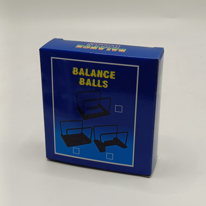 Διακοσμητικό Μπάλα Νεύτωνα, Πλαστικό, Ηλεκτροεπίχρυση Επιφάνεια, Σύγχρονος Μινιμαλιστικός Σχεδιασμός, Συσκευασία σε Χαρτόνι