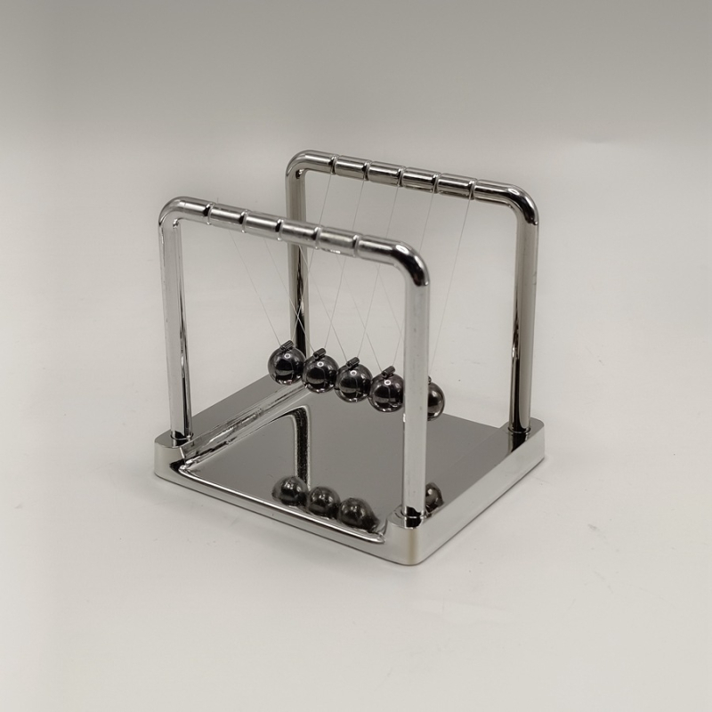 Διακοσμητικό Μπάλα Νεύτωνα, Πλαστικό, Ηλεκτροεπίχρυση Επιφάνεια, Σύγχρονος Μινιμαλιστικός Σχεδιασμός, Συσκευασία σε Χαρτόνι