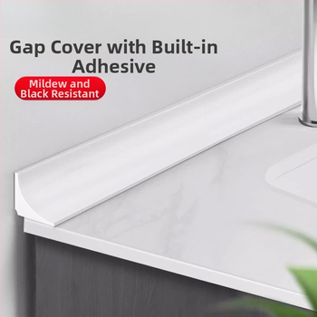 Λωρίδα στεγανοποίησης για κενά γύρω από τον νεροχύτη στον πάγκο – αδιάβροχη, ταινία πλήρωσης κενών για κουζίνα και μπάνιο