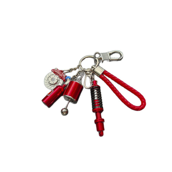 ML ключодържател от неръждаема стомана с анкерен мотив, електроплакиран финиш, ежедневен стил