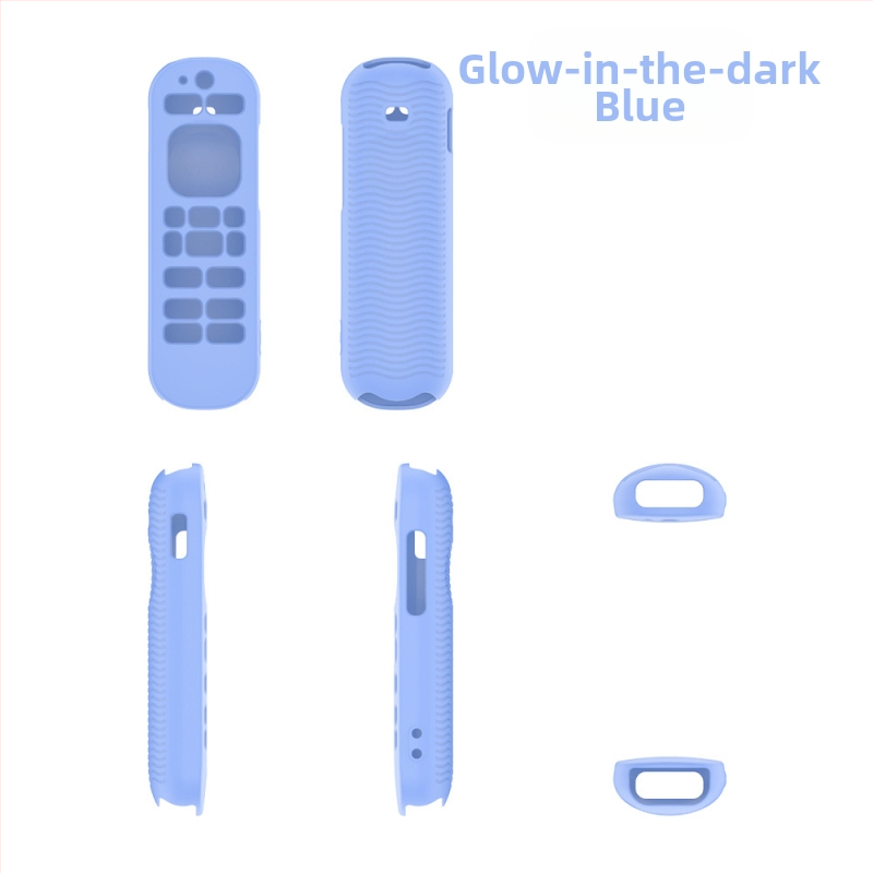 Silikonska maska za daljinsko TCL Roku Voice Remote Pro 2. edicija (RCB1R) – sveobuhvatna zaštita, otporna na padove