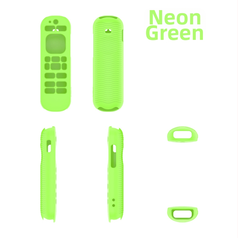 Silikonska maska za daljinsko TCL Roku Voice Remote Pro 2. edicija (RCB1R) – sveobuhvatna zaštita, otporna na padove