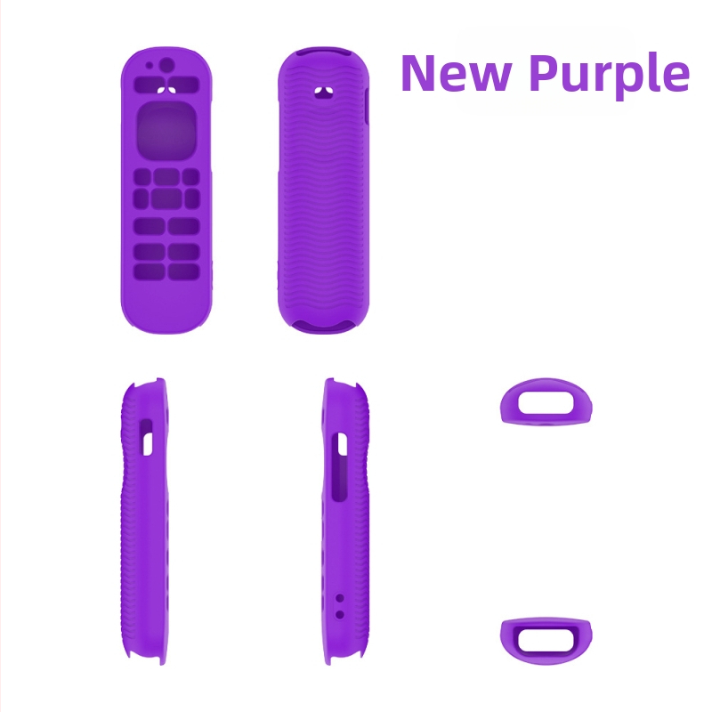 Silikonska maska za daljinsko TCL Roku Voice Remote Pro 2. edicija (RCB1R) – sveobuhvatna zaštita, otporna na padove