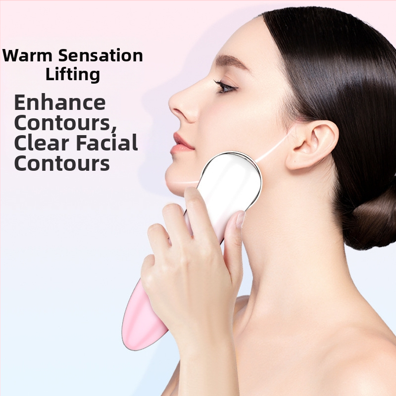 Namų naudojimo veido masažuoklis spalvotos šviesos terapija – valymas ir odos atjauninimas, nešiojamas, įmontuota 300–500 mAh baterija