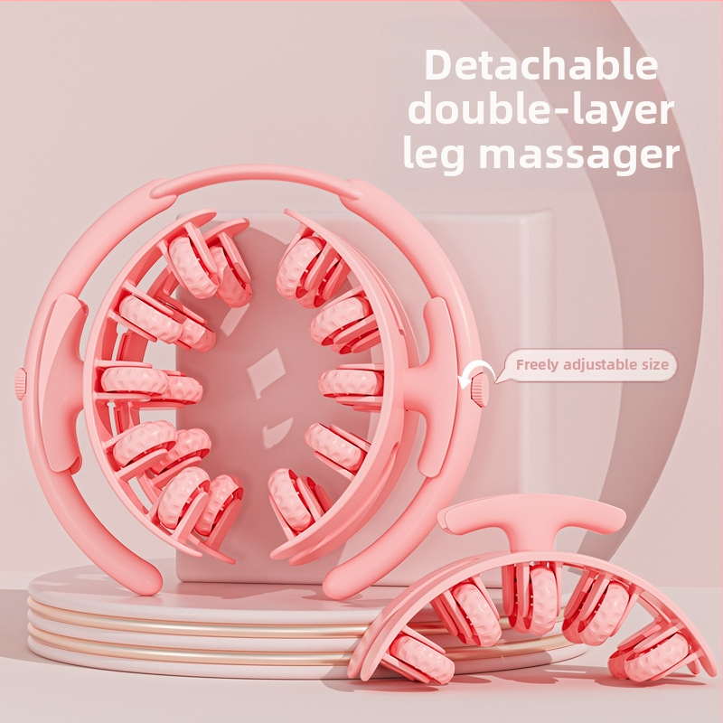 Prijenosni masažni valjak za noge – prilagodljiv, 700 g, pogodan za fitness i masažu tijela