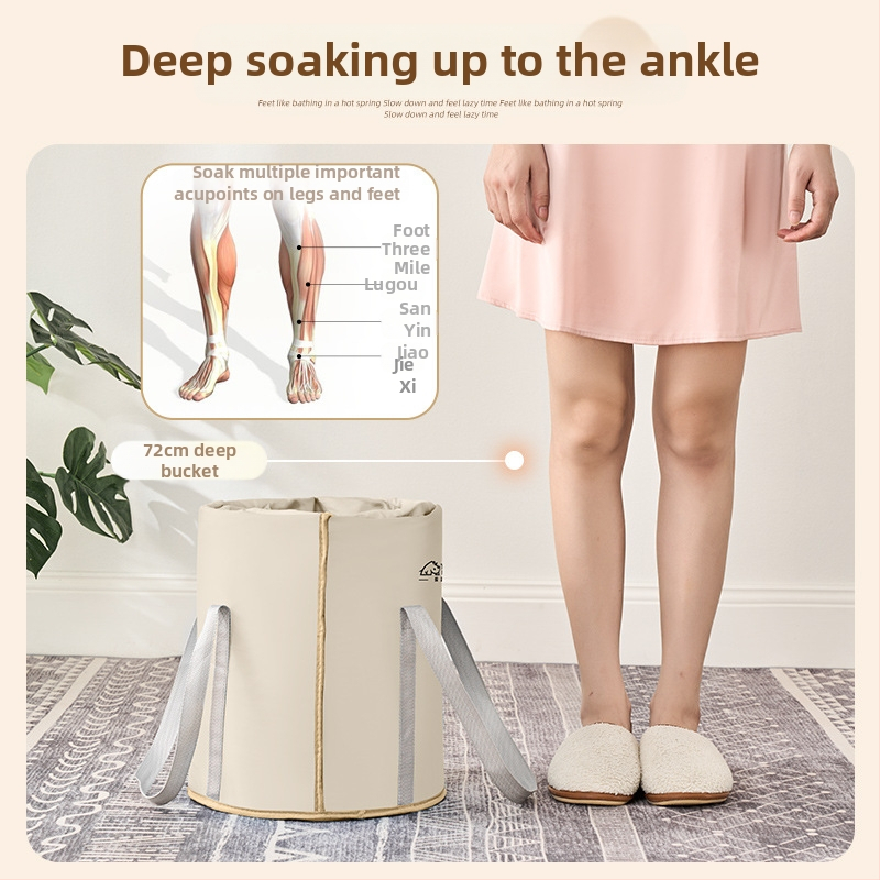 Сгъваема ваничка за крака, нейлонов плат, сгъваем дизайн, марка Discovery, за възрастни