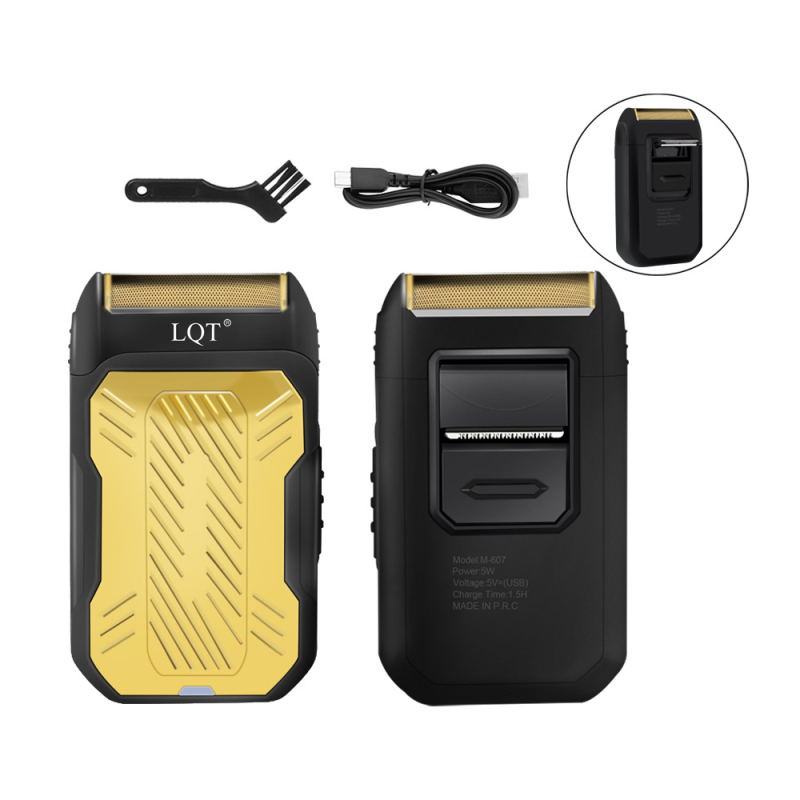 Електрическа самобръсначка с 1 режеща глава, подвижна измиваща се глава, време на работа над 60 мин, зареждане, вградена батерия 500–800 mAh