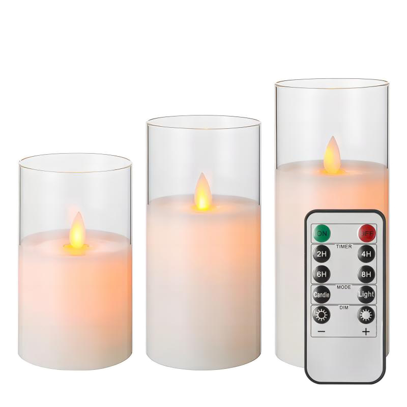 LED svijeća – parafinski vosak, ručno izrađena, lijevanje, oblik šalice, tiskani logotip