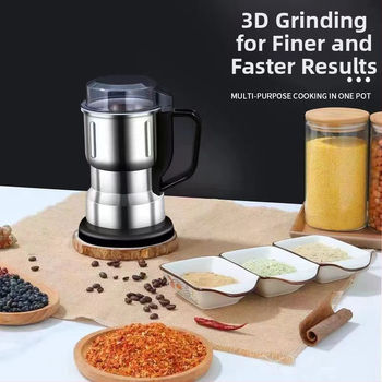 Безжичен блендер, вместимост 500 г, чаша от неръждаема стомана, мотор над 40 000 об/мин и 6+ ножове