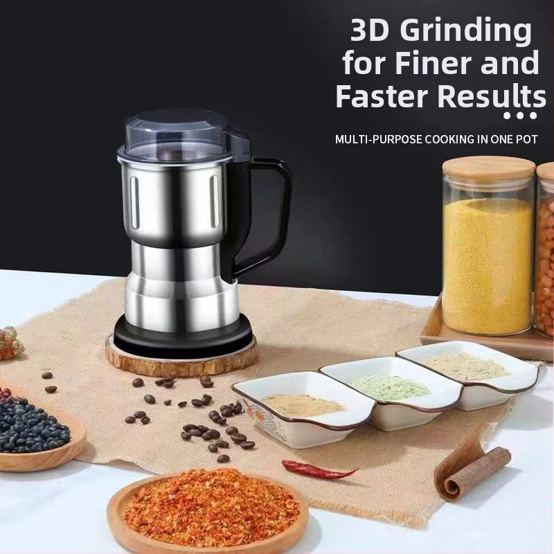 Безжичен блендер, вместимост 500 г, чаша от неръждаема стомана, мотор над 40 000 об/мин и 6+ ножове