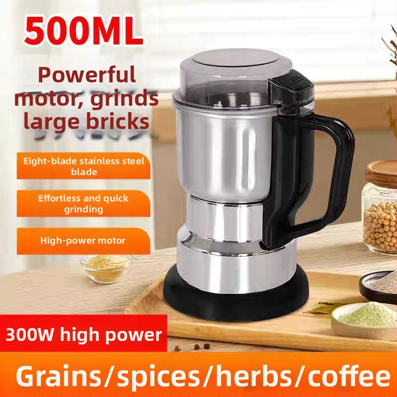 Безжичен блендер, вместимост 500 г, чаша от неръждаема стомана, мотор над 40 000 об/мин и 6+ ножове