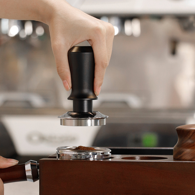 Πρέσα καφέ σε σκόνη από ανοξείδωτο ατσάλι, 450 g, μοντέρνο μινιμαλιστικό σχέδιο, κατάλληλη για γραφείο, οικία, καφέ και μπαρ