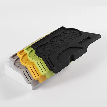 Σιλικονούχο χαλάκι πίεσης καφέ — μοντέρνο-μίνιμαλιστικό σχέδιο, κατάλληλο για μπαρ, καφέ και εστιατόριο· αντιολισθητική επιφάνεια· δυνατότητα παραμετροποίησης με εκτύπωση λογότυπου.