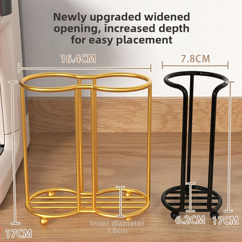 Ράφι διανομής ποτηριών - Αναδιπλούμενο, Περιστρεφόμενο, Επιτραπέζιο, από σφυρηλατημένο σίδερο, 1-επίπεδο