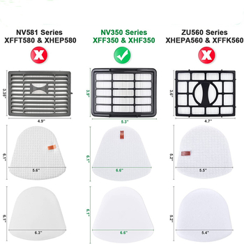 Shark NV350/NV351/NV360 filtrēšanas sūkņa piederums – filtra sūklis, 138 g, mājas lietošanai, piemērots 51–100 m² platībai