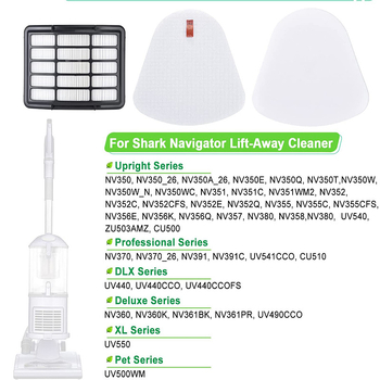 Shark NV350/NV351/NV360 filtrēšanas sūkņa piederums – filtra sūklis, 138 g, mājas lietošanai, piemērots 51–100 m² platībai