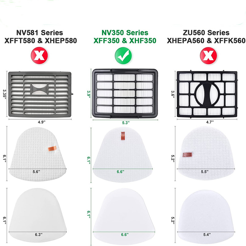 Shark NV350/NV351/NV360 filtrēšanas sūkņa piederums – filtra sūklis, 138 g, mājas lietošanai, piemērots 51–100 m² platībai