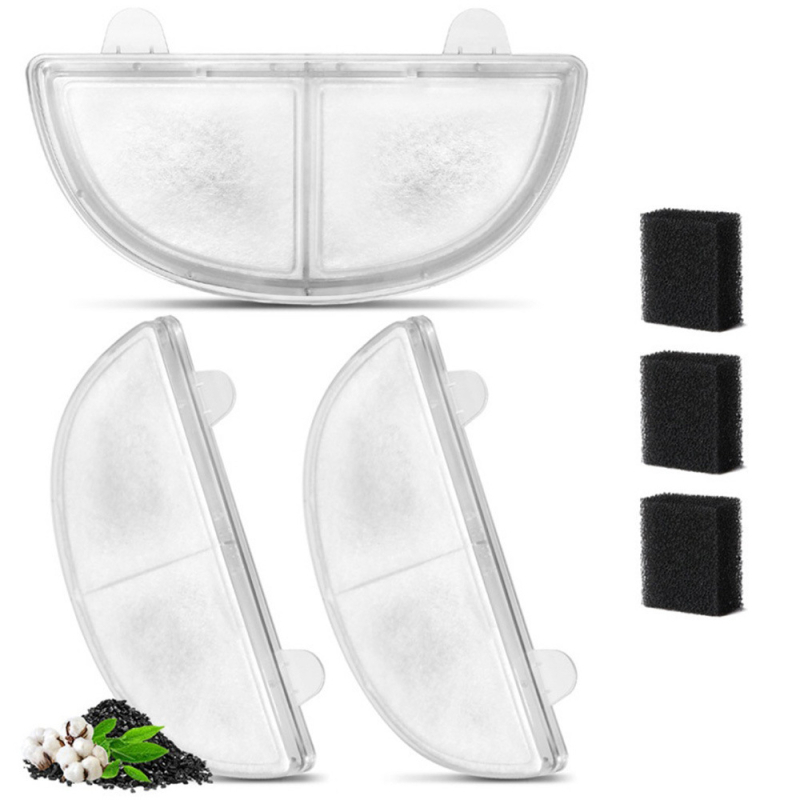 Bezvadu kaķu ūdens dozatora filtrs ar vairākiem filtriem ūdens attīrīšanai; materiāls: neaudums