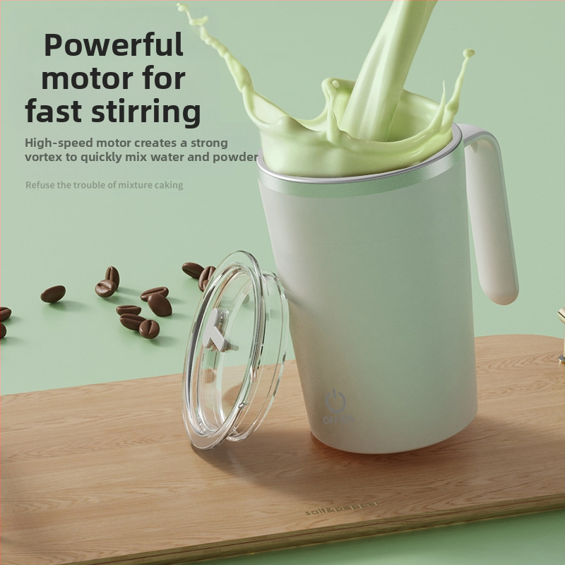 USB зареждаща се преносима чаша за кафе със автоматично разбъркване