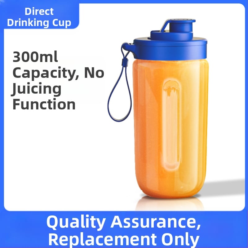 Φορητό επαναφορτιζόμενο κύπελλο αποχυμωτή με μοτέρ 50W, ενσωματωμένη μπαταρία 7.4V, 5+ λεπίδες, χωρητικότητα 400 ml, PC πλαστικό τροφίμων