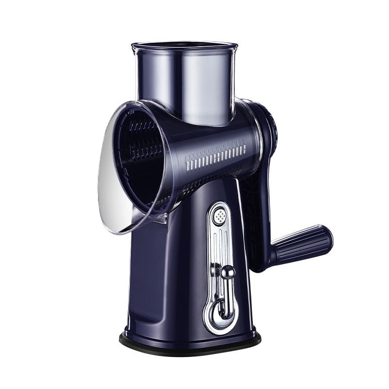 Πολυλειτουργικός χειροκίνητος κοπτήρας λαχανικών με δυνατότητες κοπής σε φέτες και τριψίματος (Υλικό: PC+ABS, 304/430 ανοξείδωτος χάλυβας, 420J2, PP; για οικιακή και επαγγελματική χρήση)