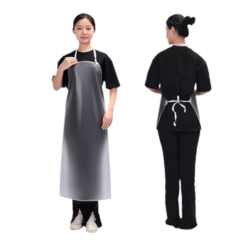 Ποδιά χωρίς μανίκια από PVC, αδιάβροχη για κουζίνα και βιομηχανία τροφίμων