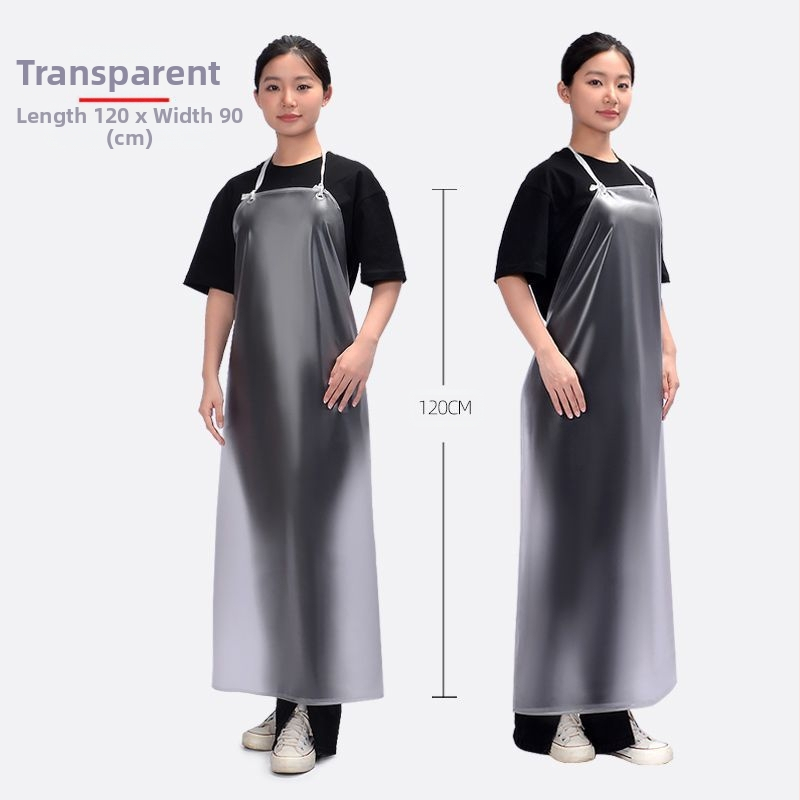 Ποδιά χωρίς μανίκια από PVC, αδιάβροχη για κουζίνα και βιομηχανία τροφίμων