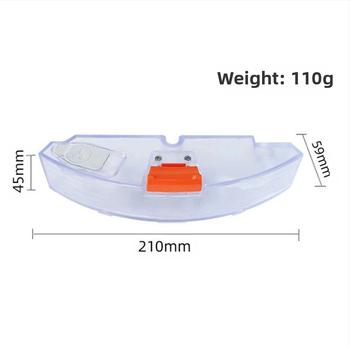 Robotu vakuuma mitrā lupatas turētāja piederumi, saderīgi ar G10/G10S/T7S/T7Splus/S7/G10pro; piemēroti mājsaimniecībām virs 150 m²