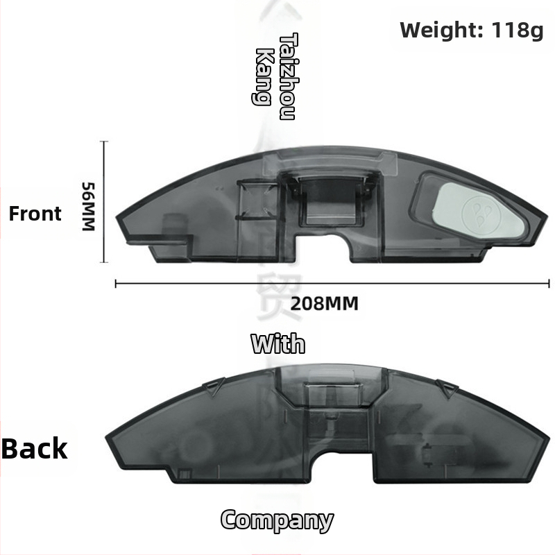 Robotu vakuuma mitrā lupatas turētāja piederumi, saderīgi ar G10/G10S/T7S/T7Splus/S7/G10pro; piemēroti mājsaimniecībām virs 150 m²