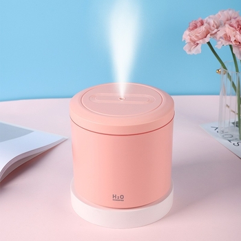 JS152L овлажнител, бюро/кола, двойно разпръскване на мъгла, резервоар 2 л, USB захранване, покритие 21–30 м², шум 36–45 dB