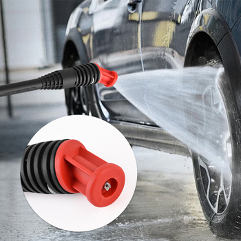 Augsta spiediena automašīnu mazgāšanas pistole, galva un rokturis no inženierplastmasām, izsmidzināšanas attālums 2 m, ūdens spiediens 160 bar / 2320 psi